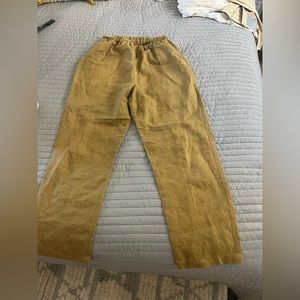 Mate linen high waisted pant